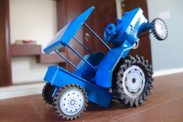 Tractor Trolley Toy for Kids – Farm-Style Fun with Durable Fibre Body | Playset for Boys & Girls - Image 3