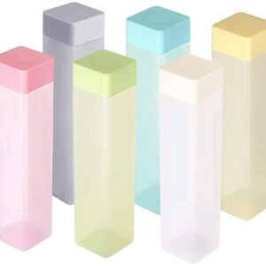 Frosty Plastic 1L Food Grade Fridge Water Bottle Set – 6 Pieces
