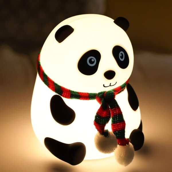 Panda Silicone Touch Night Light – Cute Panda Lamp for Kids, Girls & Boys | Perfect Birthday, Valentine & Room Decor Gift - Image 4