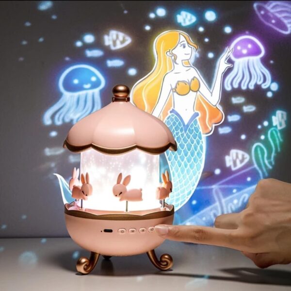 Rabbit Night Light Projector In Just Rs 800 - Image 3