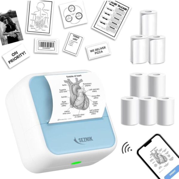 Mini Printer – Portable Bluetooth Thermal Printer for Notes, Photos & Labels - Image 4