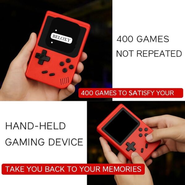 400-in-1 Handheld Rechargeable Video Game Console for Kids In Just Rs 399 - Image 6