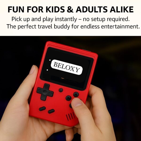 400-in-1 Handheld Rechargeable Video Game Console for Kids In Just Rs 399 - Image 2